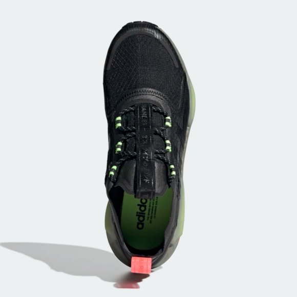 NIB ADIDAS NMD_V3 SHOE Sneaker GW3064 NMD V3 Black Green M 11 MP: $160 main image 4